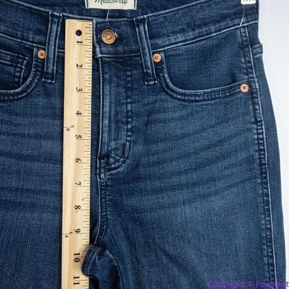 NEW Madewell Mid-Rise Stovepipe‎ Jeans in Dahill Wash, 26 - Picture 6 of 16